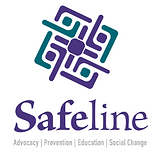 Local advocacy program, Safeline, logo.